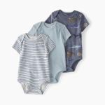 Carter’s Unisex 5-Pack Multicolored Cotton Bodysuits