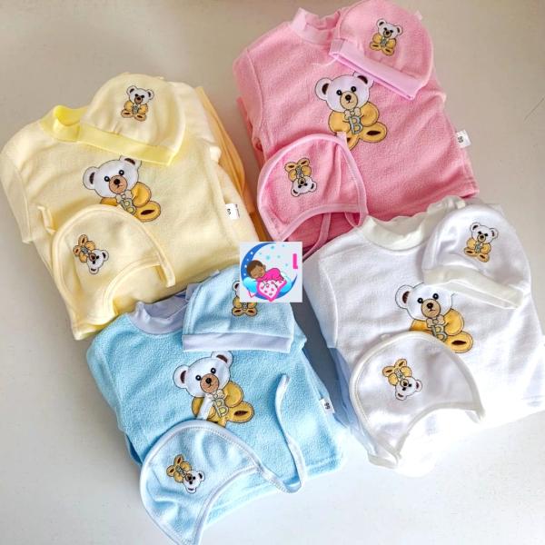 8 Piece Baby Fleece Receiving Set