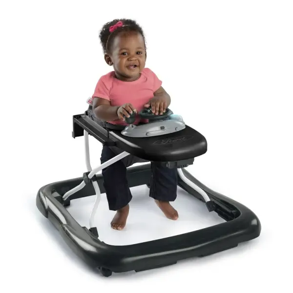 Lilac Baby Walker with Play Tray